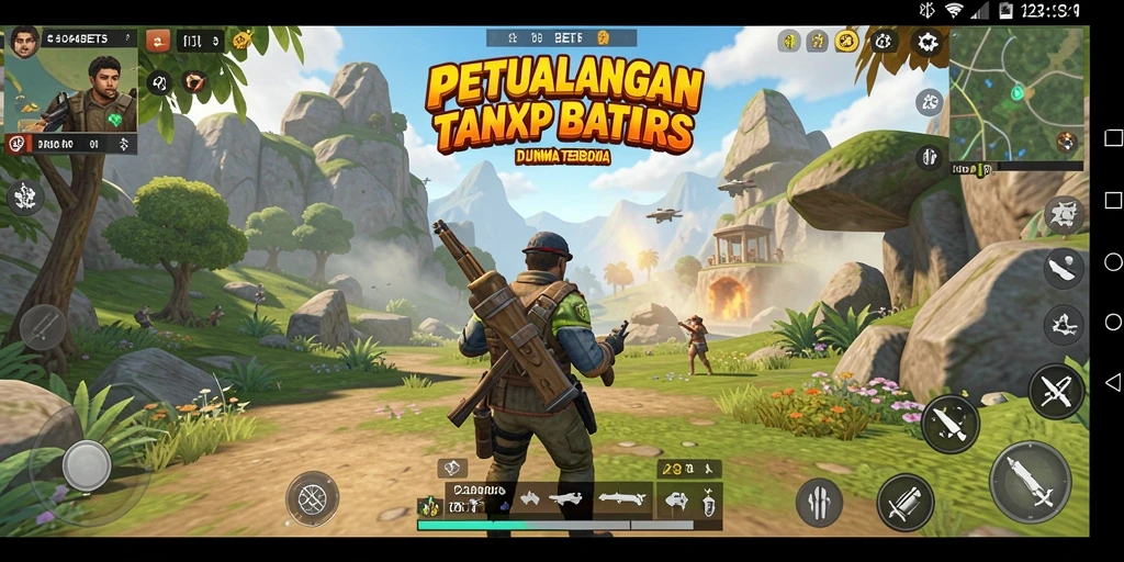 Gameplay seru dan luas dalam dunia terbuka 1234BETS.