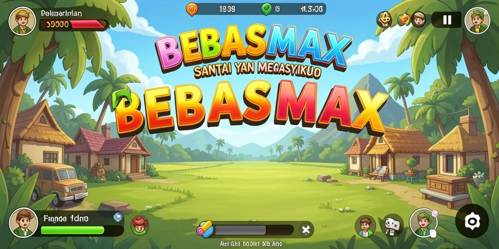 Screenshot menampilkan gameplay BEBASMAX yang mengasyikkan dan santai.