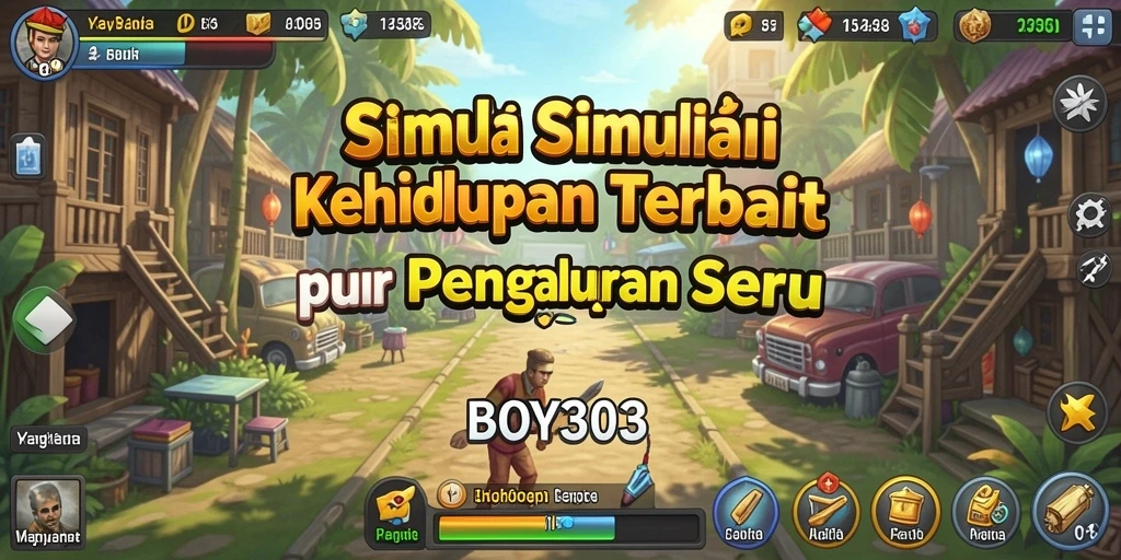 Tampilan gameplay BOY303 yang seru dan realistis dalam simulasi kehidupan.