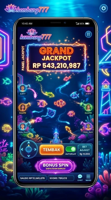 Tampilan antarmuka kembang777 yang menarik dan mudah digunakan.